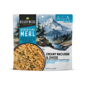 ReadyWise Outdoor Camping 2-Serve Mac & Cheese, 6-Pack